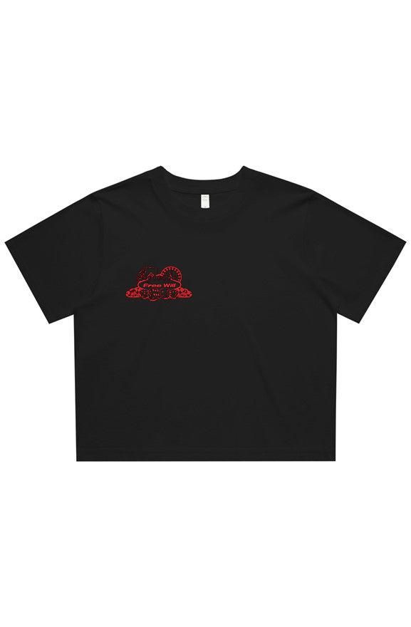 Womens Classic Crop Tee